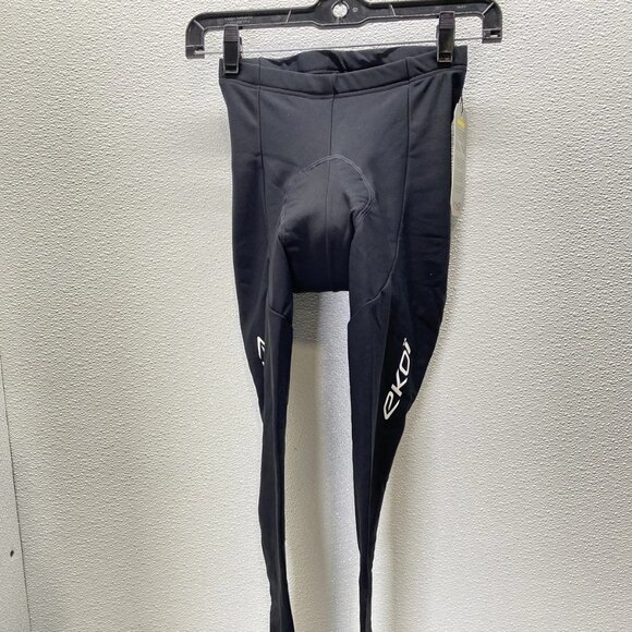 Ekoi Women’s Thermal Gel Padded Cycling Pants Size M Black - Picture 1 of 16